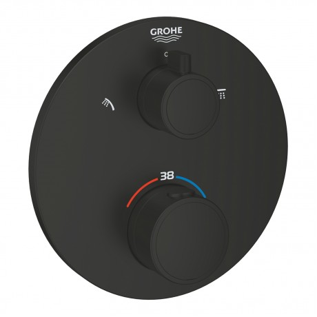 1022082430 Grohtherm - Термостатен смесител за душ с 2 изхода